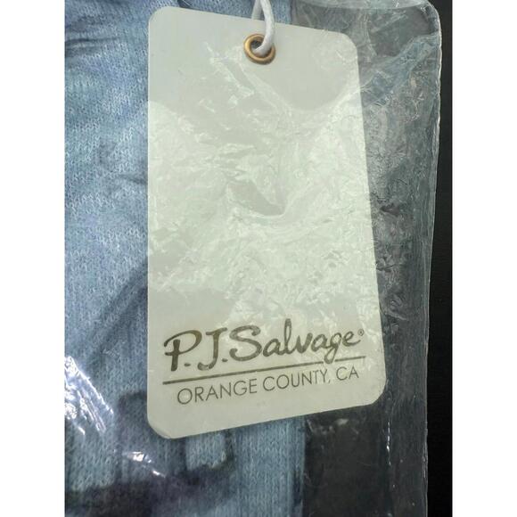 NWT REVOLVE PJ Salvage Peachy Party Band Pants Light Denim XS - Picture 6 of 7